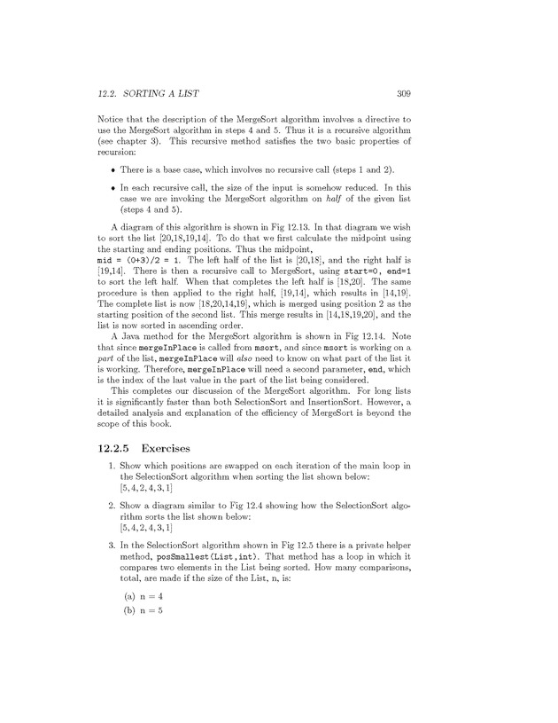 Introduction to Computer Science with Java Programming - Page 309